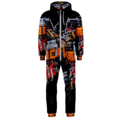 Monster Truck Lego Technic Technic Hooded Jumpsuit (men)  by Sapixe