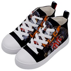 Monster Truck Lego Technic Technic Kid s Mid-top Canvas Sneakers by Sapixe