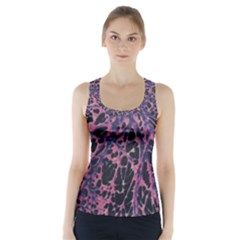 Fabric Textile Texture Macro Model Racer Back Sports Top by Sapixe