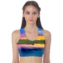 Sunset Color Evening Sky Evening Sports Bra View1