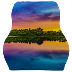 Sunset Color Evening Sky Evening Car Seat Velour Cushion 