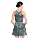 Angry Male Lion Pattern Graphics Kazakh Al Fabric Reversible Skater Dress View2