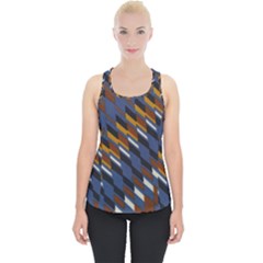 Colors Fabric Abstract Textile Piece Up Tank Top by Sapixe