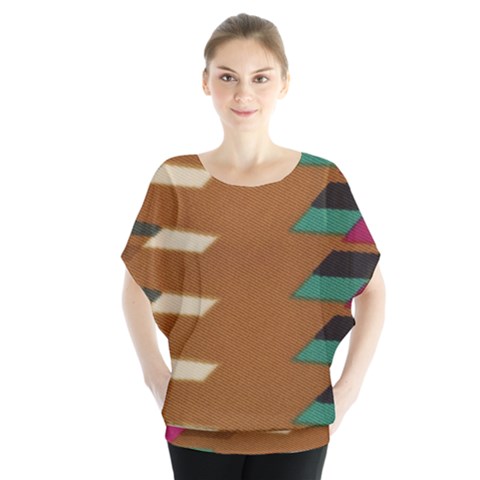 Fabric Textile Texture Abstract Blouse by Sapixe