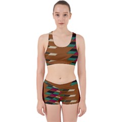 Fabric Textile Texture Abstract Work It Out Gym Set by Sapixe