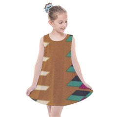 Fabric Textile Texture Abstract Kids  Summer Dress