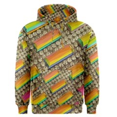 Colors Color Live Texture Macro Men s Pullover Hoodie by Sapixe