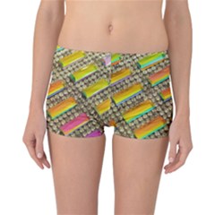 Colors Color Live Texture Macro Reversible Boyleg Bikini Bottoms by Sapixe