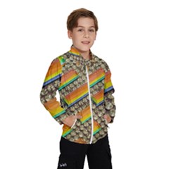 Colors Color Live Texture Macro Windbreaker (kids) by Sapixe