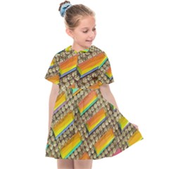 Colors Color Live Texture Macro Kids  Sailor Dress