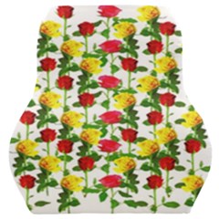 Rose Pattern Roses Background Image Car Seat Back Cushion 