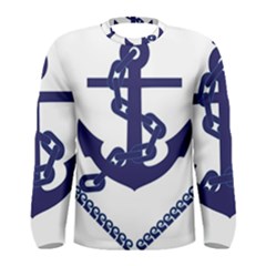 Anchor Chain Nautical Ocean Sea Men s Long Sleeve Tee by Sapixe