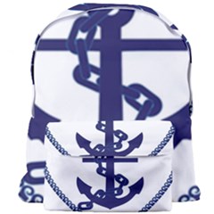 Anchor Chain Nautical Ocean Sea Giant Full Print Backpack by Sapixe