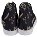 Pattern Seamless American Culture Women s Mid-Top Canvas Sneakers View4