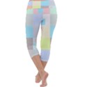 Pastel Diamonds Background Capri Yoga Leggings View4