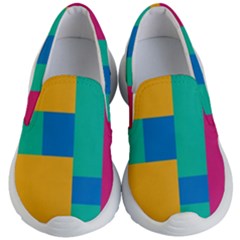 Background Abstract Kid s Lightweight Slip Ons by Sapixe