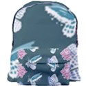 Butterfly Pattern Dead Death Rose Giant Full Print Backpack View1