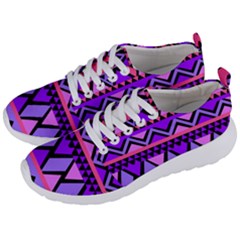 Seamless Purple Pink Pattern Men s Lightweight Sports Shoes by Sapixe