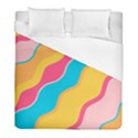 Cake Color Palette Painting Duvet Cover (Full/ Double Size) View1