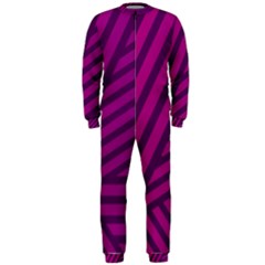 Pattern Lines Stripes Texture Onepiece Jumpsuit (men)  by Sapixe