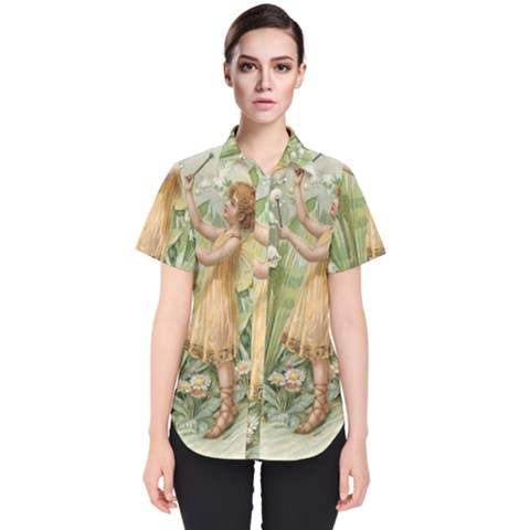 Fairy 1225819 1280 Women s Short Sleeve Shirt by vintage2030