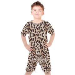 Pattern Leopard Skin Background Kid s Set by Sapixe