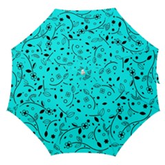 Pattern Flowers Flower Texture Straight Umbrellas by Sapixe