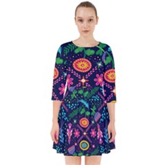 Pattern Nature Design Patterns Smock Dress by Sapixe