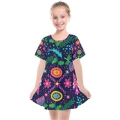 Pattern Nature Design Patterns Kids  Smock Dress