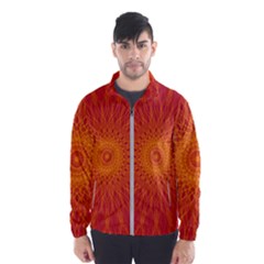 Background Rays Sun Windbreaker (men) by Sapixe