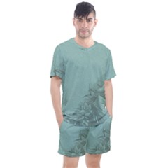 Background 1210569 1280 Men s Mesh Tee And Shorts Set