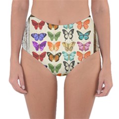 Butterfly 1126264 1920 Reversible High-waist Bikini Bottoms by vintage2030