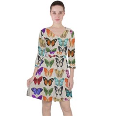 Butterfly 1126264 1920 Ruffle Dress by vintage2030