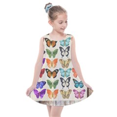 Butterfly 1126264 1920 Kids  Summer Dress by vintage2030