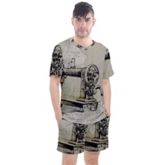 Sewing 1123716 1920 Men s Mesh Tee And Shorts Set