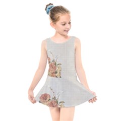 Background 1210639 1280 Kids  Skater Dress Swimsuit