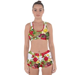 Flower Bouquet 1131891 1920 Racerback Boyleg Bikini Set