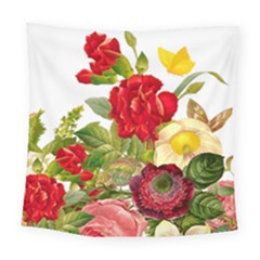 Flower Bouquet 1131891 1920 Square Tapestry (large) by vintage2030