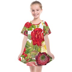 Flower Bouquet 1131891 1920 Kids  Smock Dress