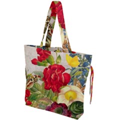 Vintage 1122622 1280 Drawstring Tote Bag