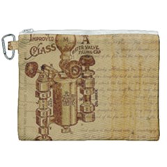 Vintage 1123731 1920 Canvas Cosmetic Bag (xxl)