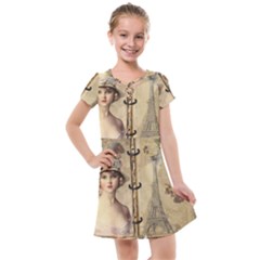 Paris 1122617 1920 Kids  Cross Web Dress by vintage2030