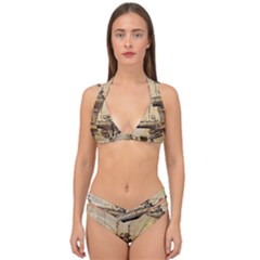 Sewing 1123718 1920 Double Strap Halter Bikini Set