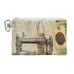 Sewing 1123718 1920 Canvas Cosmetic Bag (large)