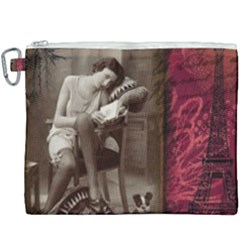 Vintage 1217079 1920 Canvas Cosmetic Bag (xxxl)