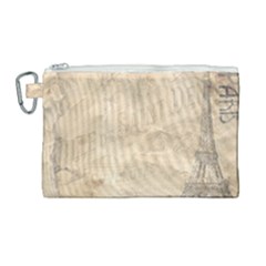 Paris 1118815 1280 Canvas Cosmetic Bag (large)