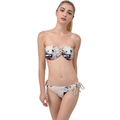 Retro 1112777 1920 Twist Bandeau Bikini Set