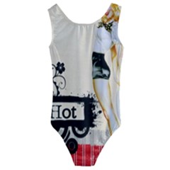 Retro 1112777 1920 Kids  Cut-out Back One Piece Swimsuit