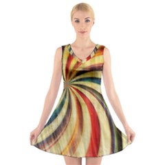 Abstract 2068610 960 720 V-neck Sleeveless Dress by vintage2030