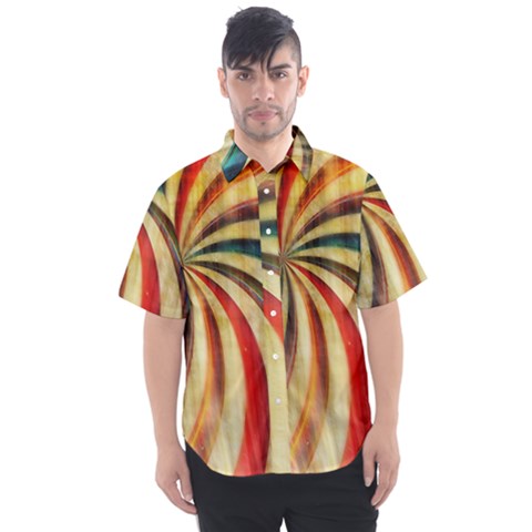 Abstract 2068610 960 720 Men s Short Sleeve Shirt by vintage2030